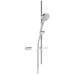 Hansa Wandstangenset Hansaactivejet 8437 0130 grau/chrom, 84370130 84370130