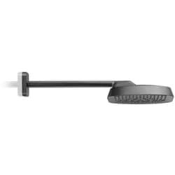 Hansgrohe AXOR ShowerSphere Kopfbrause 370/220 1jet EcoSmart mit Brausearm, Brushed Black Chrome