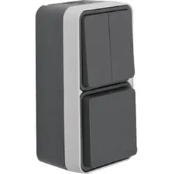 Hager Serienschalter/Steckdose WNC081