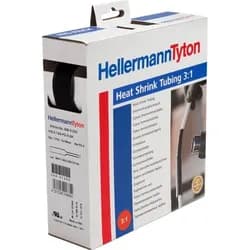 HellermannTyton Schrumpfschlauch HIS-3-24/8-POX-BK