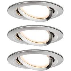 PAULMANN Prem EBL Coin Slim dim schw st LED3x6W