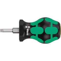 Wera Schraubendreher, Stubby 4 x 0,8 x 25 mm