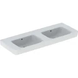 Geberit Renova Plan Doppelwaschtisch 130x48cm 501712001