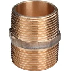 Doppelnippel 3280 R 1, Rotguss