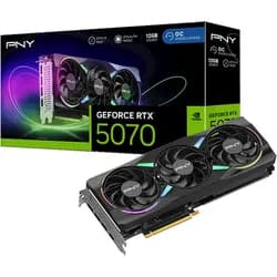 PNY GeForce RTX 5070 12GB Grafikkarte schwarz