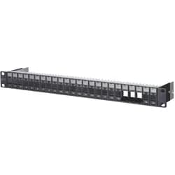 Metz Connect Modulträger 24 Port sw 130920-BK-E