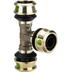 Raxofix T-piece 20 mm gunmetal