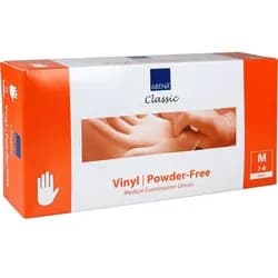 Vinyl Handschuhe puderfrei medium