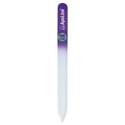 Apoline Nagelfeile Glas 9 cm lila