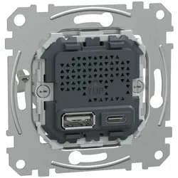 Merten USB Ladestation-Einsatz MEG4366-0140