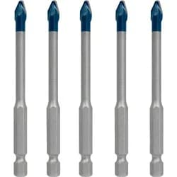 BOSCH Fliesenbohrer-Set EXPERT HEX-9 HardCeramic 5-teilig