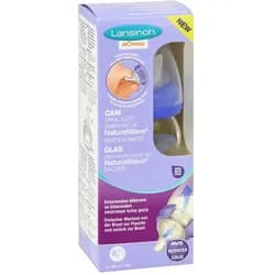 Lansinoh Glas Weithalsflasche 160 ml 1 St