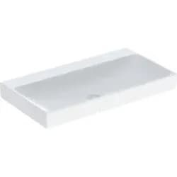 Geberit Waschtisch One 90cm, o. Hahnl. + ÜL, weiß KeraTect