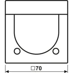 Jung KNX Automatik-Schalter LS 3281-1 WW