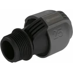 Verbinder 25 mm x 1"-Außengewinde