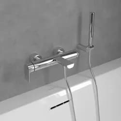 Villeroy & Boch TVT10700100061 Einhebel-Badewannenarmatur Liberty - Silber
