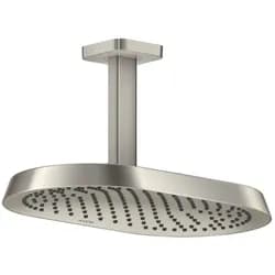 Hansgrohe AXOR ShowerSphere Kopfbrause 370/220 1jet EcoSmart mit Deckenanschluss, Edelstahl Optic