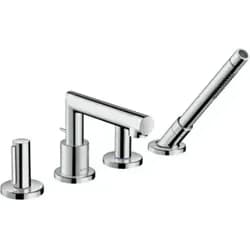 AXOR 45444820 4-Loch Wannenarmatur Axor Uno F-Set - Silber