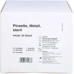 Einmal Pinzette Metall STE