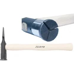 BGS Ausbeul-Riffelhammer 225 g