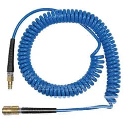 Riegler Spiralschlauchset ID 6,5mm AD 10mm L.7,5m Kuppl.DN 7,2 Rl.