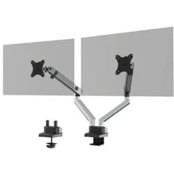 DURABLE Monitor-Halterung Select Plus Dual silber