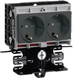 Hager Gerätetr-Techteil 2 STD SL 20x55 gschw