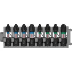 BITSSÆT IMPACT PH/PZ1-2-3 25MM 8STK