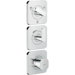 AXOR 49710000 Thermostat Modul 380/120 UP FS - Silber