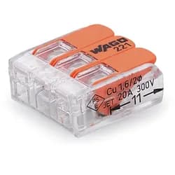 WAGO Verbindungsklemme 221-413 3x4mm2 50 Stk