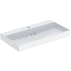Geberit Waschtisch One 90cm, m HL mi, o. ÜL, we. K-Tect/Bl we.