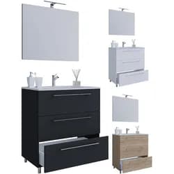 Badezimmer Schubo 3-tlg. Weiß