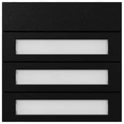 Gira Ruftastenmodul 3f sw 5533925