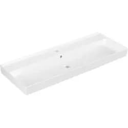 V&B Schrankwaschtisch Collaro 120x47cm, mit Überlauf, weiß
