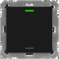 MDT KNX Taster, Schalter + Taster, Schwarz