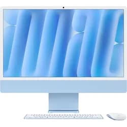 Apple iMac 2024 (512 GB, 24 GB, M4, Apple M4 10-Core), PC, Blau