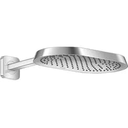 Hansgrohe AXOR ShowerSphere Kopfbrause 370/220 1jet EcoSmart mit Brausearm, Brushed Bronze