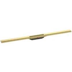 hansgrohe RainDrain Flex Duschrinne 1000mm, pol. gol opt, Fertigset, kürzbar