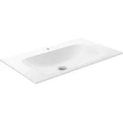 KEUCO X-LINE Keramik-Waschtisch mit 1-Loch Bohrung 805x17x494mm weiß