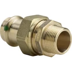 Verschraubung SANPRESS Nr.2265, 128425 AG 35x11/4 aus Rotguss