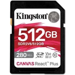 KINGSTON Canvas React Plus V60 SD 512GB