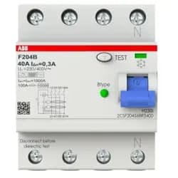 ABB, Schutzschalter, FI-Schutzschalter