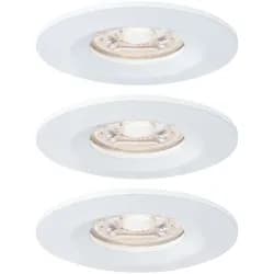Paulmann LED Einbauleuchte Nova Mini Basisset starr - Weiß