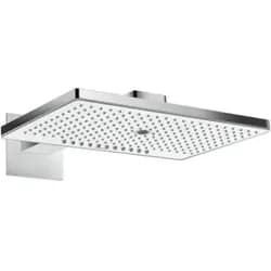 hansgrohe Kopfbrause Rainmaker Select 460, 3jet mit Brausearm - Weiß / Chrom