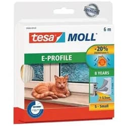 E-Profil Gummidichtung - weiß