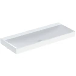 Geberit Waschtisch One 120cm, o. Hahnl. + ÜL, weiß KeraTect