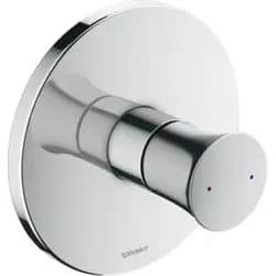 DURAVIT WT4210010010 White Tulip Einhebel-Brausemischer - Silber