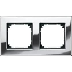 M-Plan Metallrahmen, 2fach (Chrom)