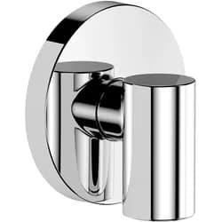 hansgrohe FixFit Fine S Wandanschluss mit Rückflussverhinderer, Chrom