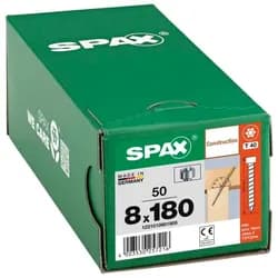Spax S Zylinderkopf 8 x 180 T-STAR PLUS T40 VG CUT
